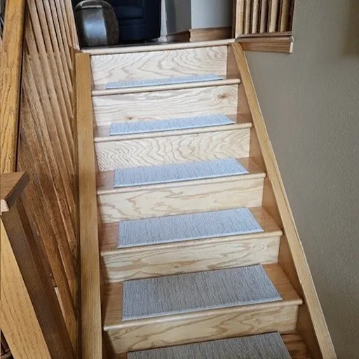 hardwood stairs with stair carpet runner 