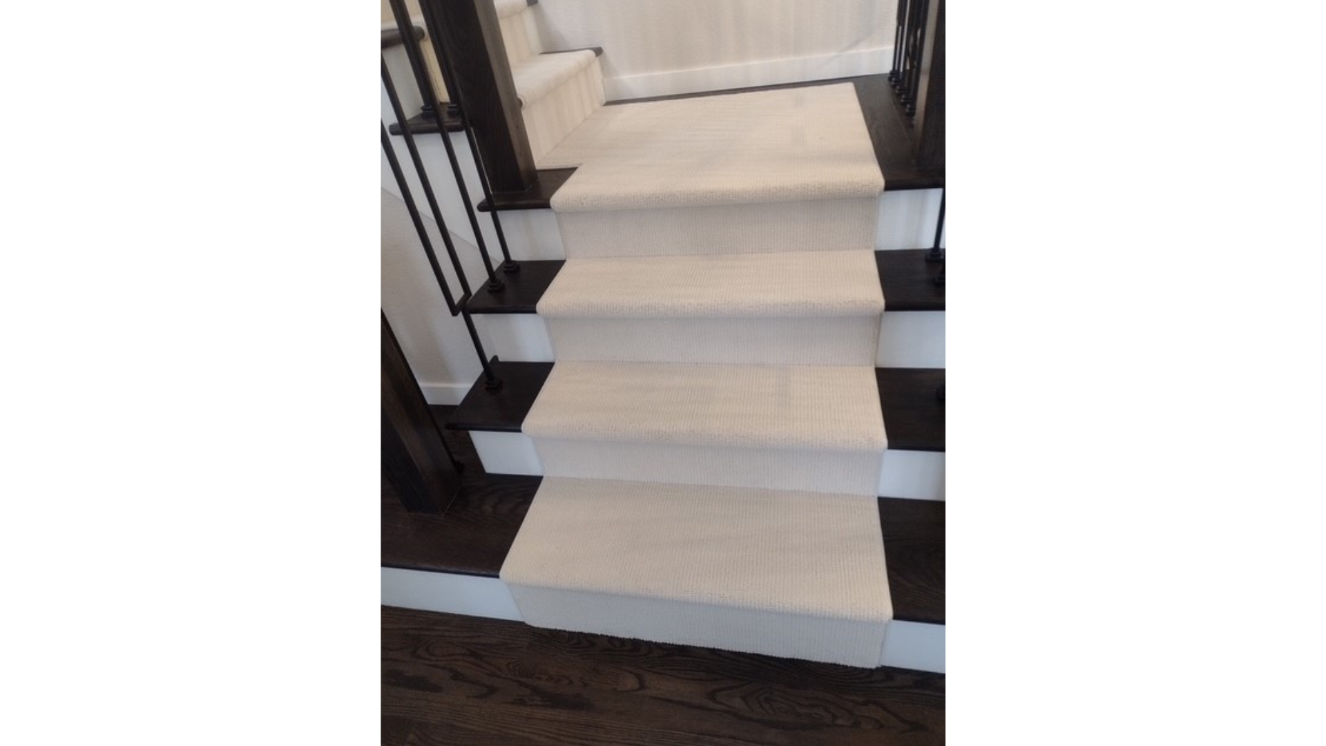 Beautiful custom stair runner in Fort Collins CO